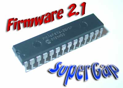Firmware 2.1 per SuperGap 