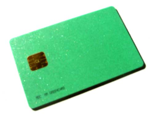 Green Card (PIC 16F877+24LC128) - Formato Plastico